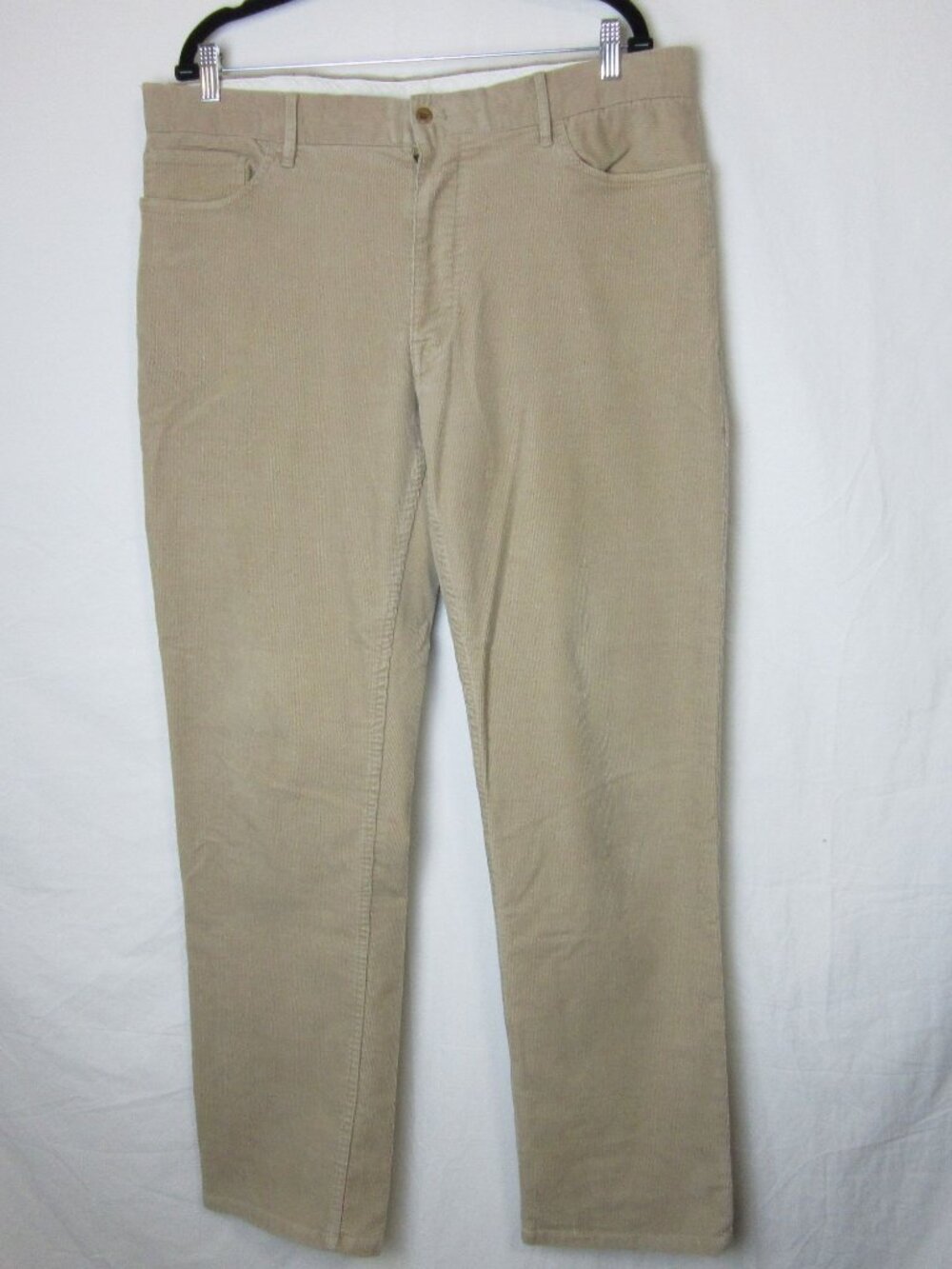 Polo Golf Ralph Lauren Beige Corduroy Pants Classic Fit 36x32 Work Business